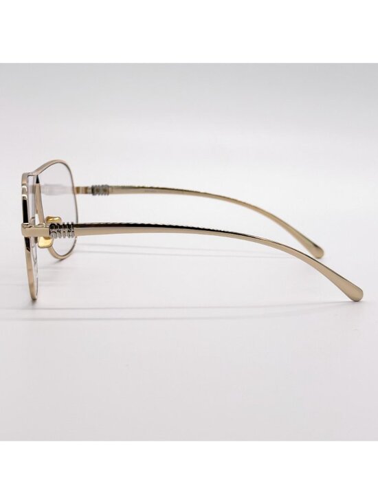 NEW MIU MIU SUNGLASSES MUA56S 5AK08N WOMEN GOLD MU A56S, SMU A56 EYEWEAR main image 6